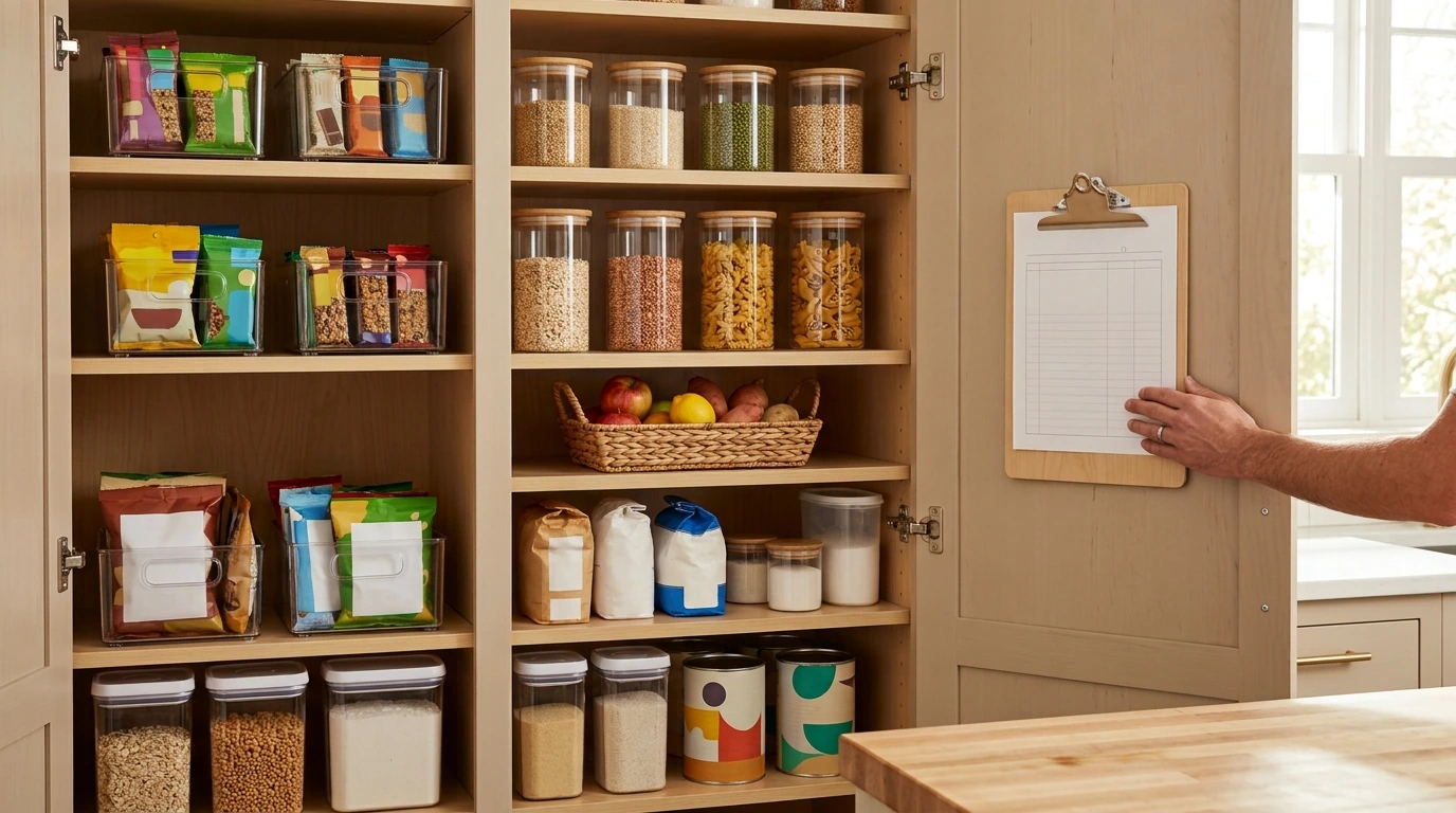 Pantry Reset Checklist: Declutter, Zone, and Style Fast